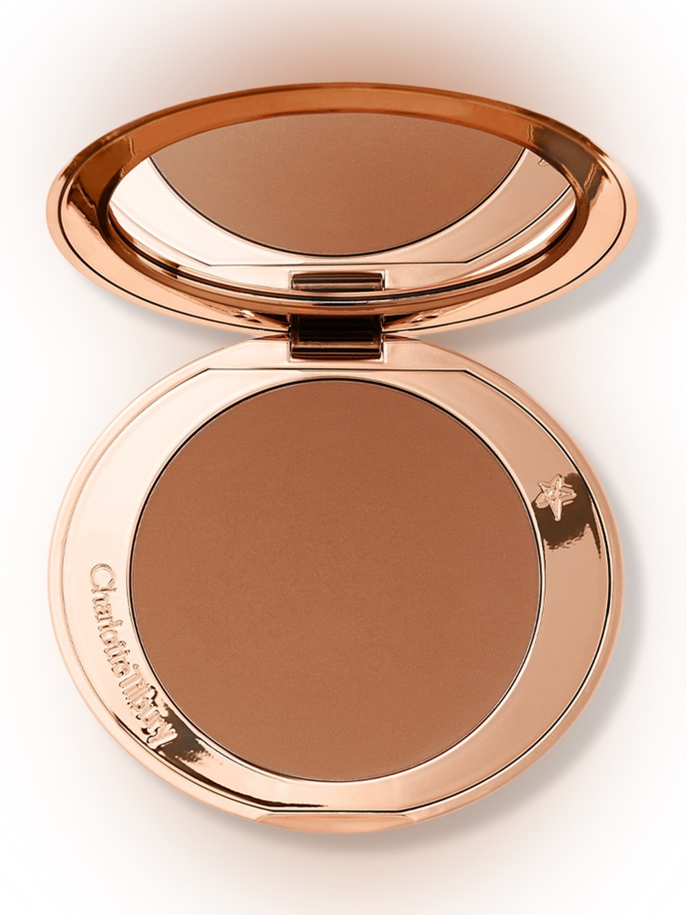 Charlotte Tilbury's Airbrush Matte Bronzer Shade Tan Refillable